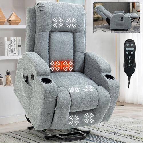 Power Lift Recliner with Heat & Massage