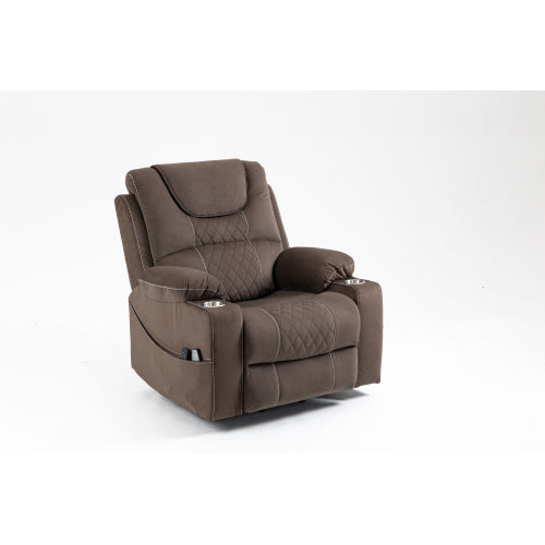 Power Reclining Lift Chair with Heat & Massage