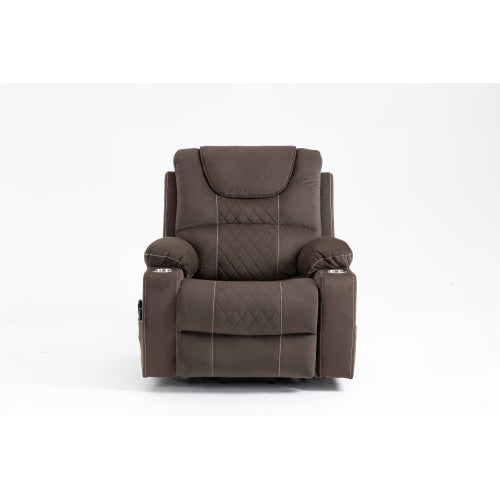 Power Reclining Lift Chair with Heat & Massage