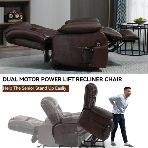 Dual Motor Power Lift Recliner Chair