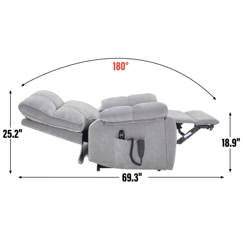 Power Lift Recliner with Heat & Massage