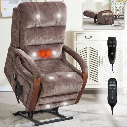 Power Lift Recliner with Heat & Massage
