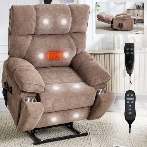 Power Lift Recliner with Heat & Massage
