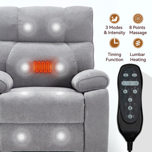 Power Lift Recliner with Heat & Massage
