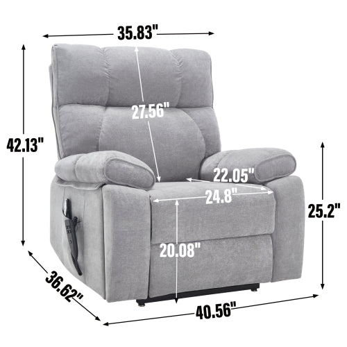 Power Lift Recliner with Heat & Massage