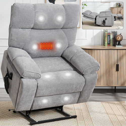 Power Lift Recliner with Heat & Massage