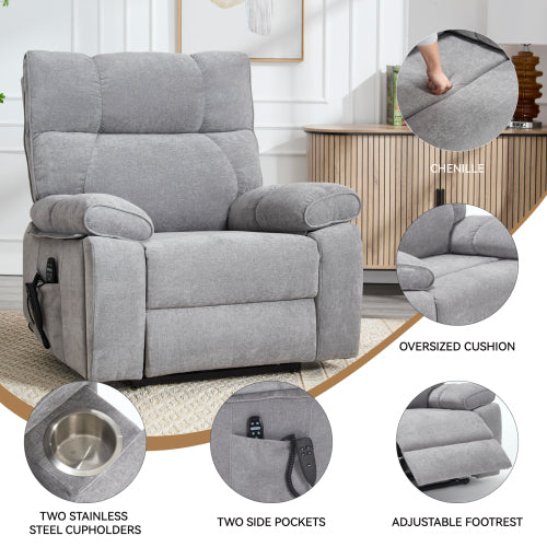 Power Lift Recliner with Heat & Massage
