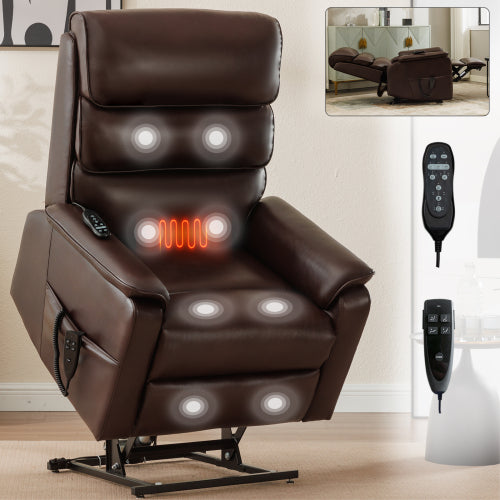 Power Lift Recliner with Heat and Massage