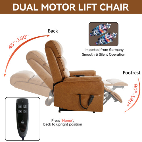 Power Lift Recliner with Heat and Massage