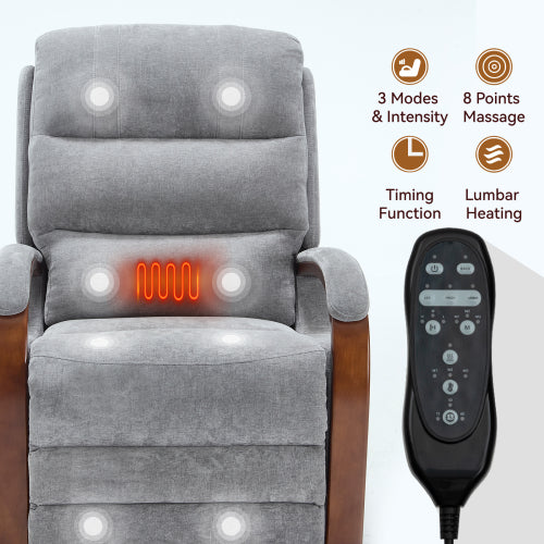 Power Lift Recliner with Heat & Massage