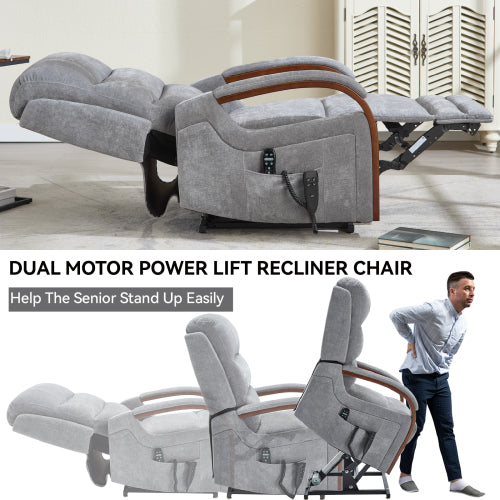 Power Lift Recliner with Heat & Massage