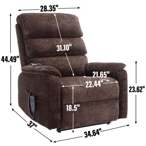 Power Lift Recliner with Heat and Massage