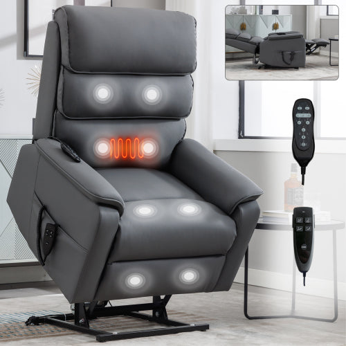 Power Lift Recliner with Heat and Massage