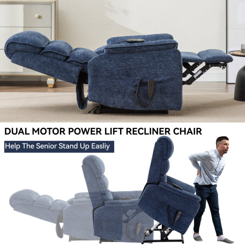 Power Recliner with Head and Masssage Heavy Dut