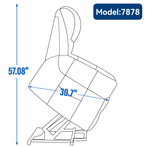 Power Recliner Chair with Heat and Massage