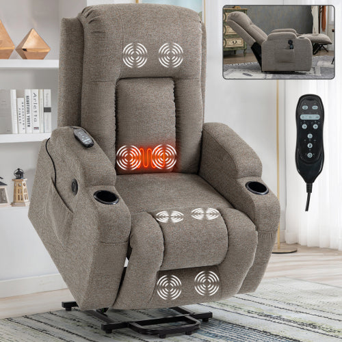 Power Lift Recliner with Heat & Massage