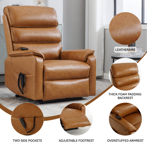 Power Recliner with Head and Masssage Heavy Dut