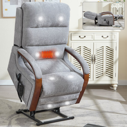 Power Lift Recliner with Heat & Massage