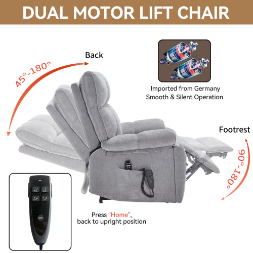 Power Lift Recliner with Heat & Massage