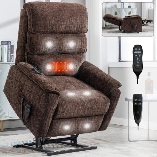 Power Lift Recliner with Heat and Massage