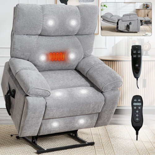 Power Lift Recliner with Heat & Massage