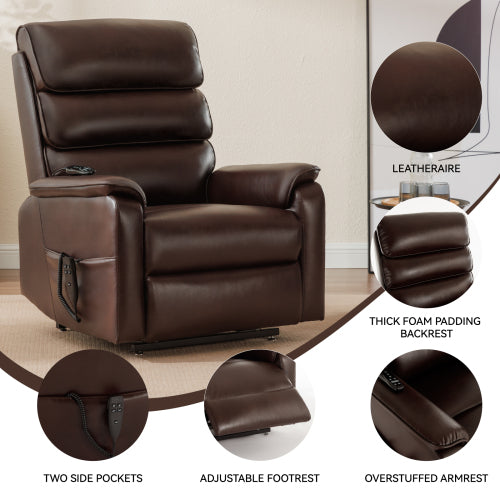 Power Recliner with Head and Masssage Heavy Dut