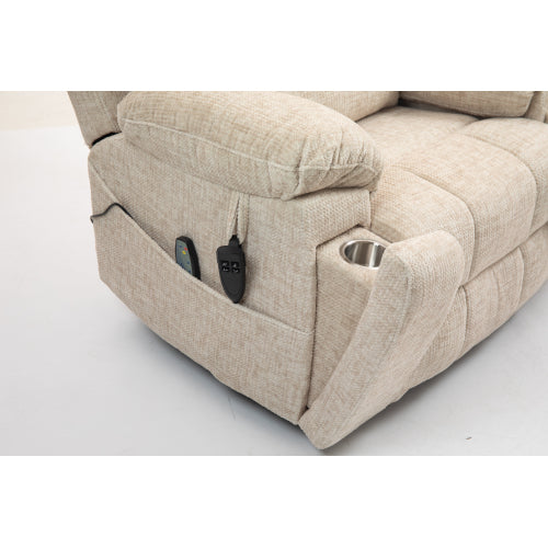 Heavy Duty Power Recliner with Heat and Massage