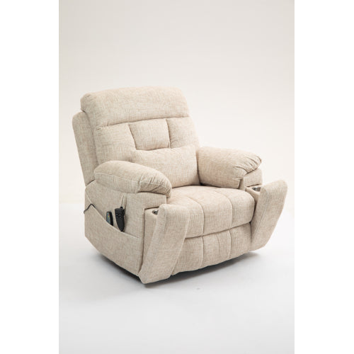 Heavy Duty Power Recliner with Heat and Massage