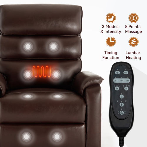 Power Recliner with Head and Masssage Heavy Dut