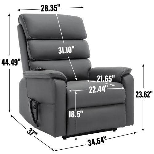 Power Recliner with Head and Masssage Heavy Dut