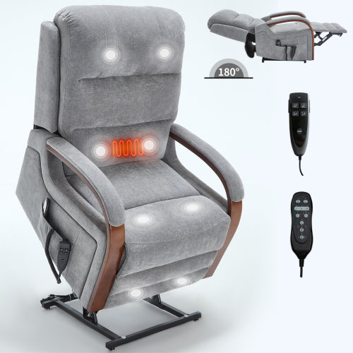Power Lift Recliner with Heat & Massage