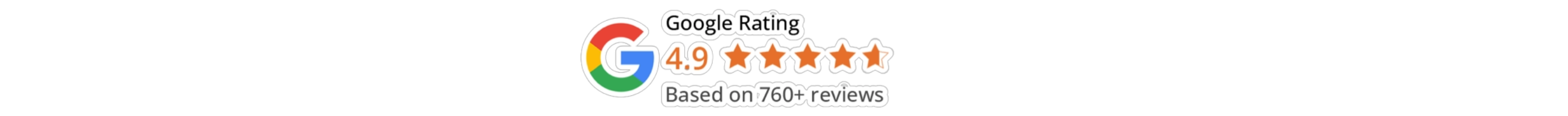 google rating image