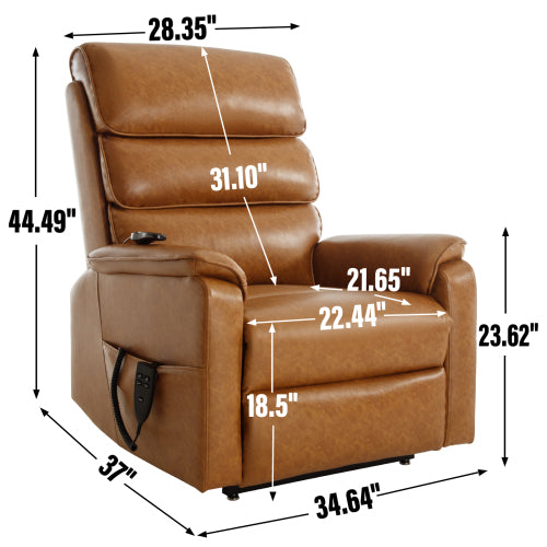 Power Recliner with Head and Masssage Heavy Dut
