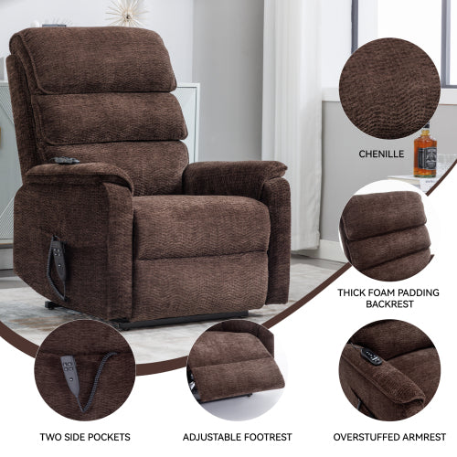 Power Recliner with Head and Masssage Heavy Dut