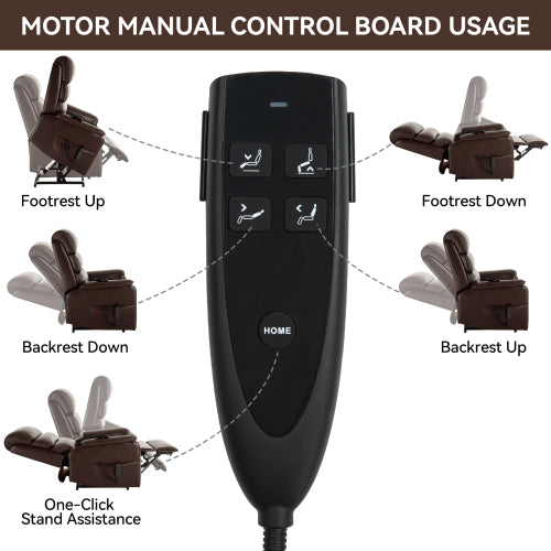 Power Recliner with Head and Masssage Heavy Dut