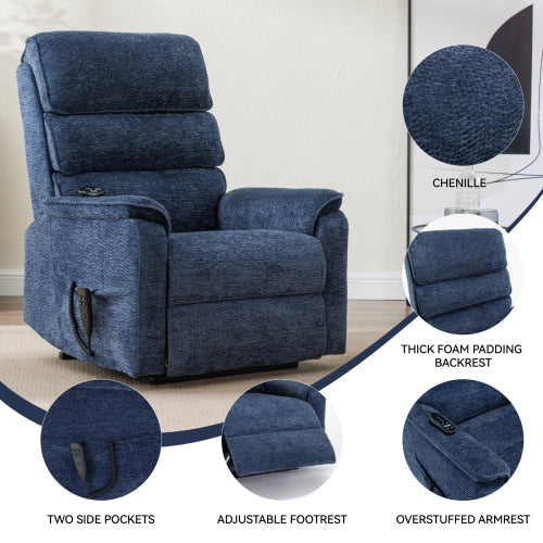 Power Recliner with Head and Masssage Heavy Dut